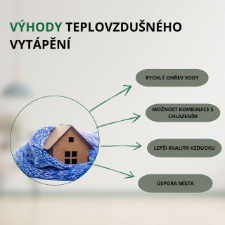 ❄️🔥 Přemýšlíte, čím vytápět moderně, efektivně a s přidanou hodnotou? Teplovzdušné vytápění má spoustu výhod: ✅ Rychlý...